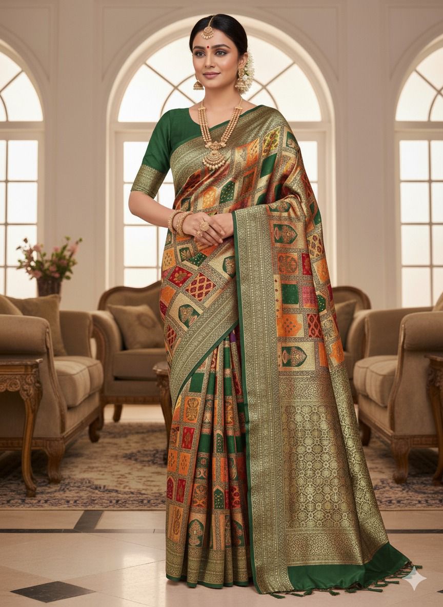 Breathable Organic Banarasi Sarees