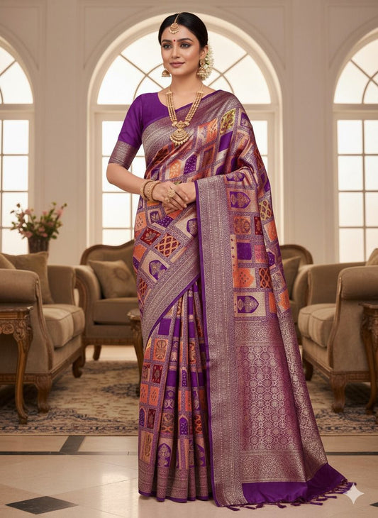 Breathable Organic Banarasi Sarees