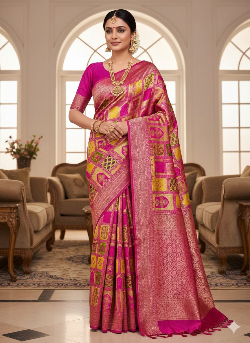 Breathable Organic Banarasi Sarees
